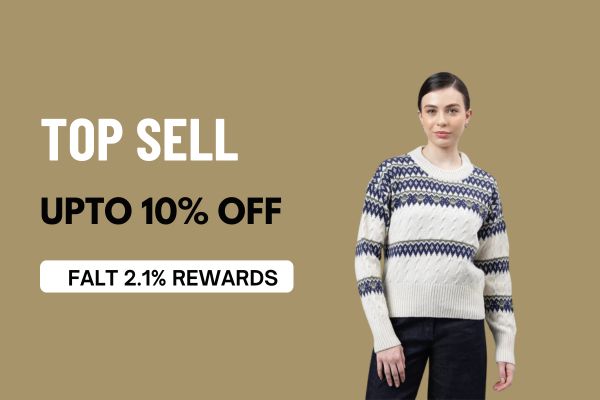 Cream Multi Pullover